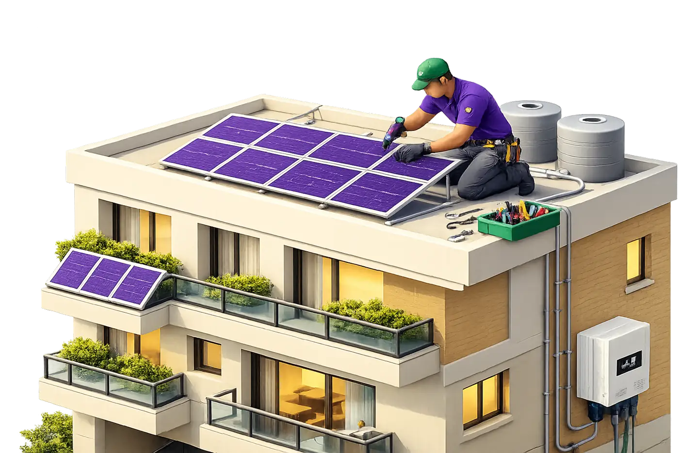 10 kW Solar System Generation: How Many Units per Day in Delhi NCR (2026) — 10kw solar generation units per day | Bridgeway Solar Delhi NCR