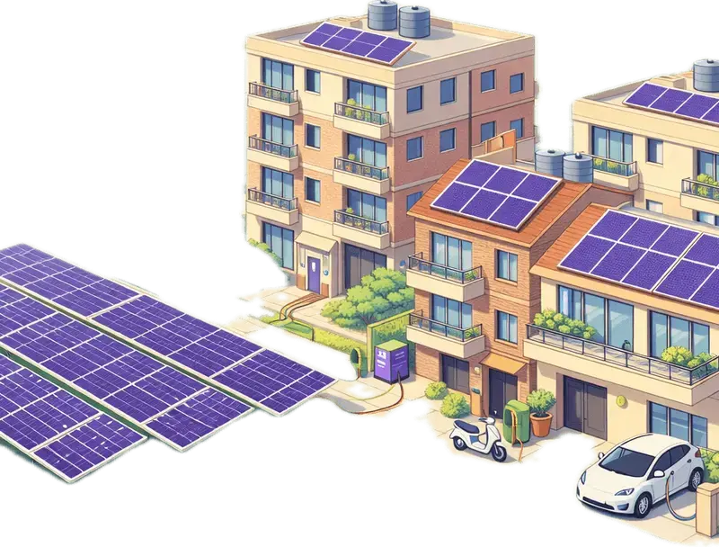 How Apartment Residents Can Use Solar Without Rooftop Access — solar without rooftop apartment India | Bridgeway Solar Delhi NCR