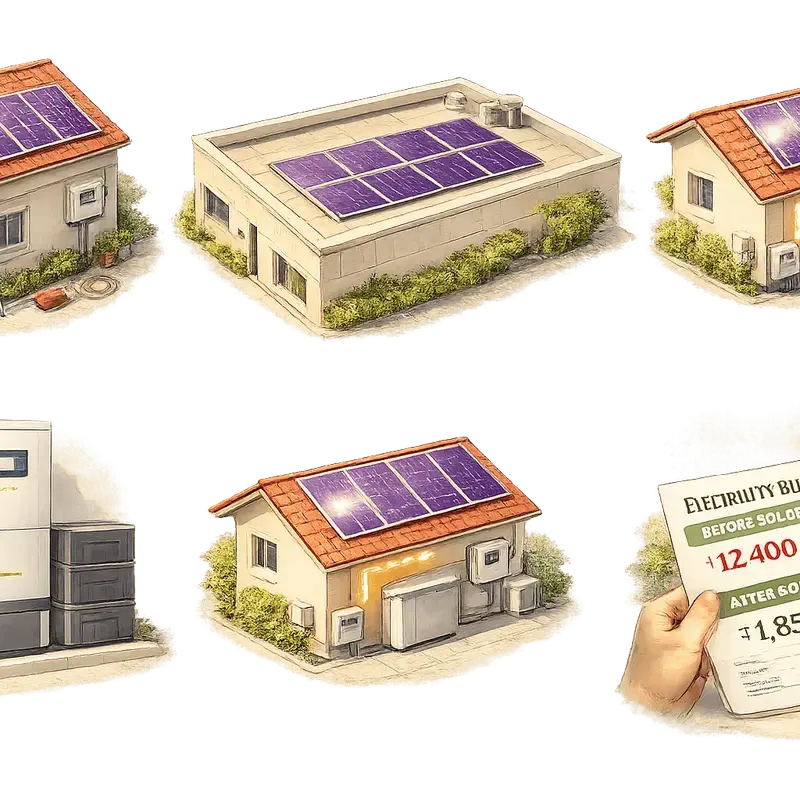 Solar ROI Calculation & Payback Period in India (2026) — solar ROI calculation India | Bridgeway Solar Delhi NCR