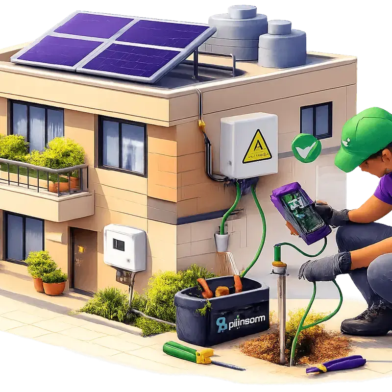 Ideal Height of Solar Panels Above Roof (India Guide + Safety Tips) — height of solar panels above roof | Bridgeway Solar Delhi NCR